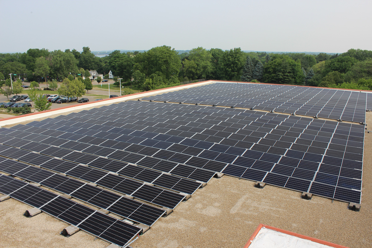 Monona grove solar project